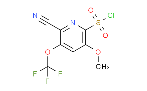 AM227940 | 1806041-07-5 | 2-Cyano-5-methoxy-3-(trifluoromethoxy)pyridine-6-sulfonyl chloride