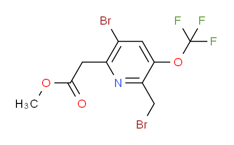AM22795 | 1803998-11-9 | Methyl 5-bromo-2-(bromomethyl)-3-(trifluoromethoxy)pyridine-6-acetate