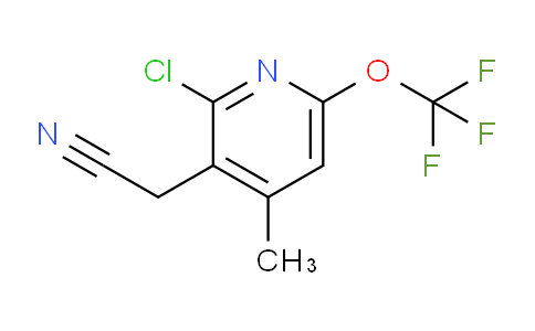 AM227951 | 1804804-80-5 | 2-Chloro-4-methyl-6-(trifluoromethoxy)pyridine-3-acetonitrile