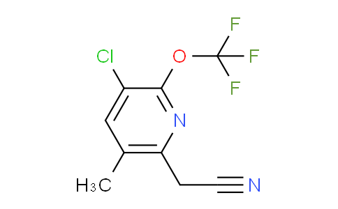 AM227952 | 1804805-08-0 | 3-Chloro-5-methyl-2-(trifluoromethoxy)pyridine-6-acetonitrile