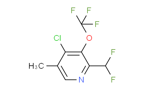 AM227956 | 1804737-22-1 | 4-Chloro-2-(difluoromethyl)-5-methyl-3-(trifluoromethoxy)pyridine