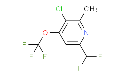 AM227959 | 1804819-57-5 | 3-Chloro-6-(difluoromethyl)-2-methyl-4-(trifluoromethoxy)pyridine