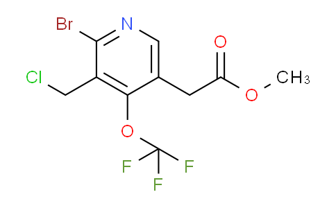 AM22796 | 1804571-45-6 | Methyl 2-bromo-3-(chloromethyl)-4-(trifluoromethoxy)pyridine-5-acetate