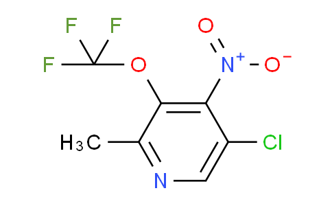 5-Chloro-2-methyl-4-nitro-3-(trifluoromethoxy)pyridine