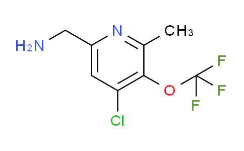 6-(Aminomethyl)-4-chloro-2-methyl-3-(trifluoromethoxy)pyridine