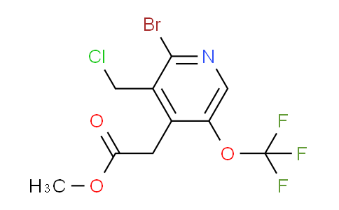 AM22801 | 1806207-58-8 | Methyl 2-bromo-3-(chloromethyl)-5-(trifluoromethoxy)pyridine-4-acetate
