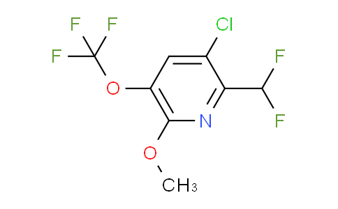 AM228029 | 1803995-89-2 | 3-Chloro-2-(difluoromethyl)-6-methoxy-5-(trifluoromethoxy)pyridine