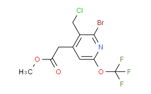 AM22803 | 1806085-43-7 | Methyl 2-bromo-3-(chloromethyl)-6-(trifluoromethoxy)pyridine-4-acetate