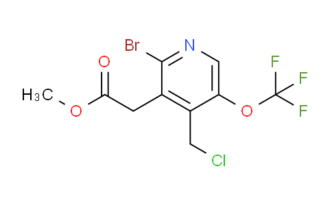 AM22805 | 1804657-00-8 | Methyl 2-bromo-4-(chloromethyl)-5-(trifluoromethoxy)pyridine-3-acetate