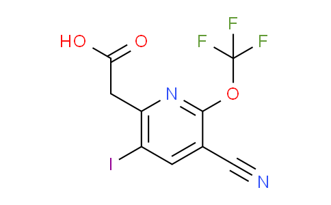 AM228051 | 1804819-39-3 | 3-Cyano-5-iodo-2-(trifluoromethoxy)pyridine-6-acetic acid