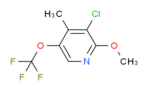 AM228053 | 1804689-76-6 | 3-Chloro-2-methoxy-4-methyl-5-(trifluoromethoxy)pyridine