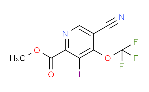 Methyl 5-cyano-3-iodo-4-(trifluoromethoxy)pyridine-2-carboxylate
