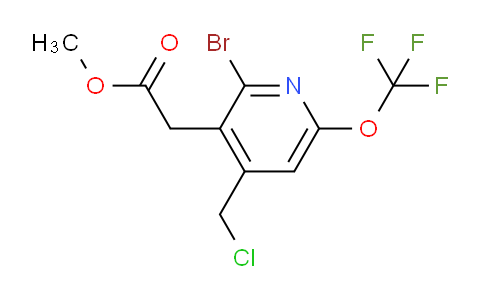 AM22806 | 1806085-48-2 | Methyl 2-bromo-4-(chloromethyl)-6-(trifluoromethoxy)pyridine-3-acetate