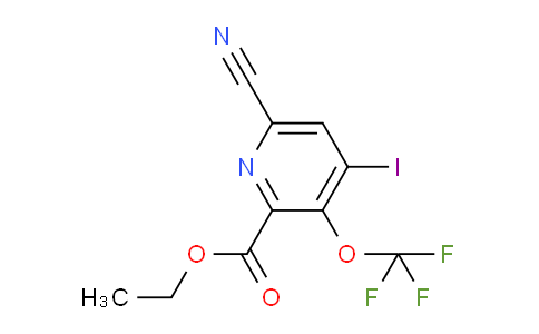 AM228062 | 1804333-76-3 | Ethyl 6-cyano-4-iodo-3-(trifluoromethoxy)pyridine-2-carboxylate