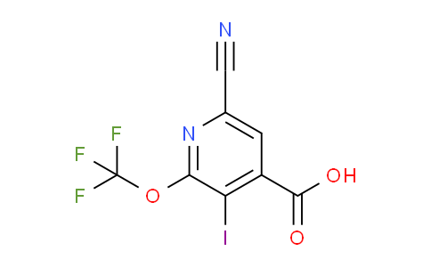 AM228067 | 1804724-71-7 | 6-Cyano-3-iodo-2-(trifluoromethoxy)pyridine-4-carboxylic acid