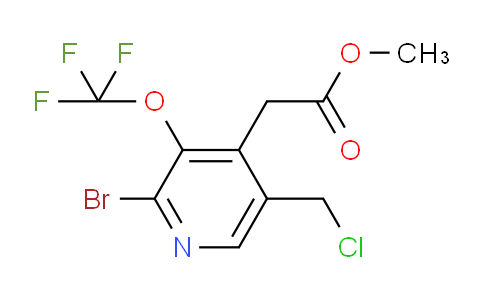 AM22807 | 1804571-50-3 | Methyl 2-bromo-5-(chloromethyl)-3-(trifluoromethoxy)pyridine-4-acetate