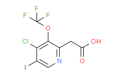 4-Chloro-5-iodo-3-(trifluoromethoxy)pyridine-2-acetic acid