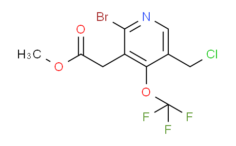 AM22808 | 1804449-67-9 | Methyl 2-bromo-5-(chloromethyl)-4-(trifluoromethoxy)pyridine-3-acetate