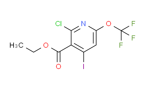 Ethyl 2-chloro-4-iodo-6-(trifluoromethoxy)pyridine-3-carboxylate