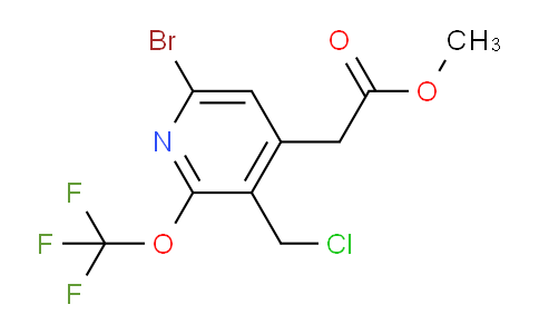 AM22809 | 1804571-58-1 | Methyl 6-bromo-3-(chloromethyl)-2-(trifluoromethoxy)pyridine-4-acetate