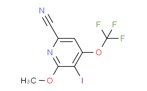 AM228118 | 1806043-00-4 | 6-Cyano-3-iodo-2-methoxy-4-(trifluoromethoxy)pyridine