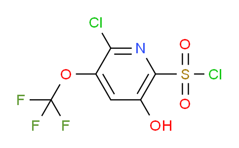 AM228134 | 1804599-52-7 | 2-Chloro-5-hydroxy-3-(trifluoromethoxy)pyridine-6-sulfonyl chloride