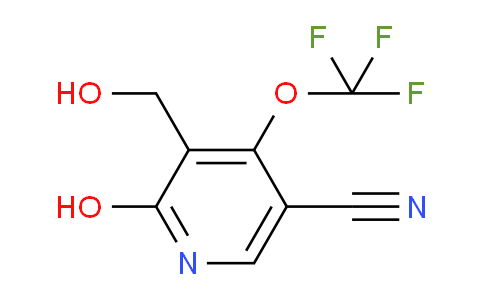5-Cyano-2-hydroxy-4-(trifluoromethoxy)pyridine-3-methanol