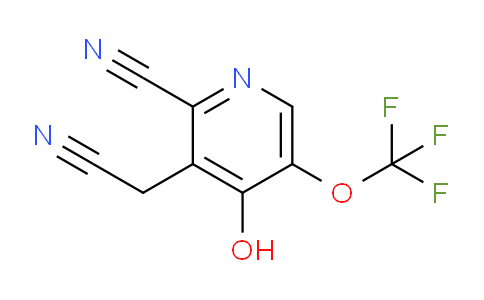 2-Cyano-4-hydroxy-5-(trifluoromethoxy)pyridine-3-acetonitrile
