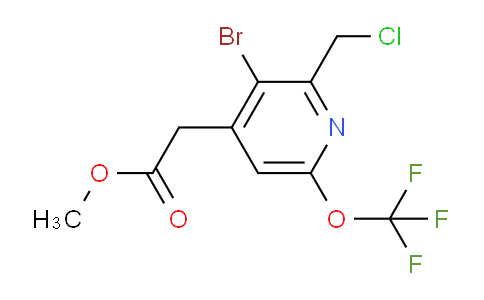 AM22816 | 1806153-56-9 | Methyl 3-bromo-2-(chloromethyl)-6-(trifluoromethoxy)pyridine-4-acetate