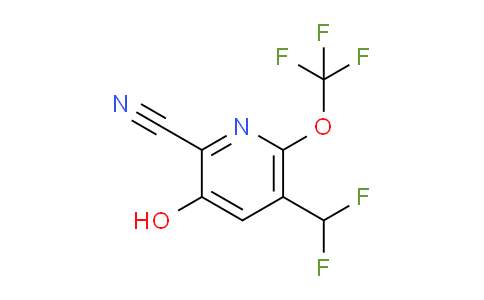 AM228171 | 1806215-51-9 | 2-Cyano-5-(difluoromethyl)-3-hydroxy-6-(trifluoromethoxy)pyridine