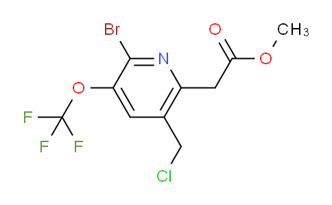 AM22818 | 1806097-10-8 | Methyl 2-bromo-5-(chloromethyl)-3-(trifluoromethoxy)pyridine-6-acetate