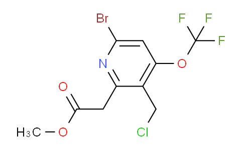 AM22819 | 1806217-89-9 | Methyl 6-bromo-3-(chloromethyl)-4-(trifluoromethoxy)pyridine-2-acetate