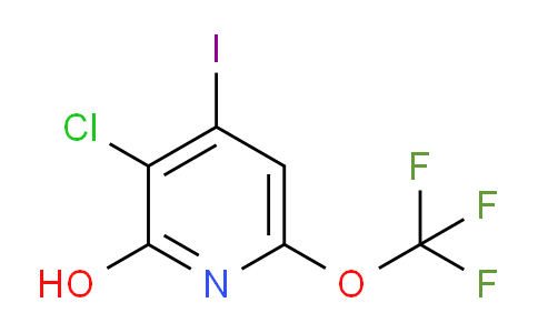 3-Chloro-2-hydroxy-4-iodo-6-(trifluoromethoxy)pyridine