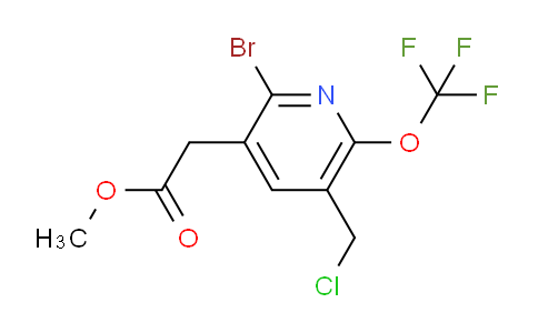AM22820 | 1804634-87-4 | Methyl 2-bromo-5-(chloromethyl)-6-(trifluoromethoxy)pyridine-3-acetate