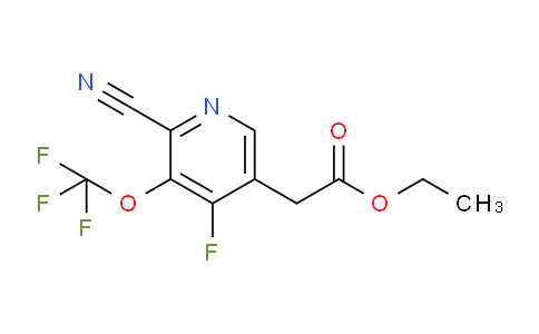 AM228206 | 1803652-57-4 | Ethyl 2-cyano-4-fluoro-3-(trifluoromethoxy)pyridine-5-acetate