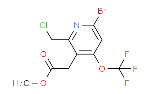 AM22822 | 1803614-81-4 | Methyl 6-bromo-2-(chloromethyl)-4-(trifluoromethoxy)pyridine-3-acetate