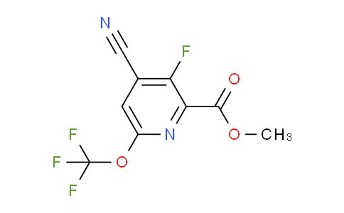 AM228220 | 1806244-18-7 | Methyl 4-cyano-3-fluoro-6-(trifluoromethoxy)pyridine-2-carboxylate