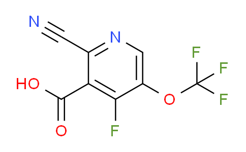 AM228224 | 1804687-34-0 | 2-Cyano-4-fluoro-5-(trifluoromethoxy)pyridine-3-carboxylic acid