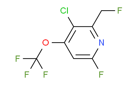AM228230 | 1804596-67-5 | 3-Chloro-6-fluoro-2-(fluoromethyl)-4-(trifluoromethoxy)pyridine