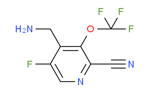 4-(Aminomethyl)-2-cyano-5-fluoro-3-(trifluoromethoxy)pyridine