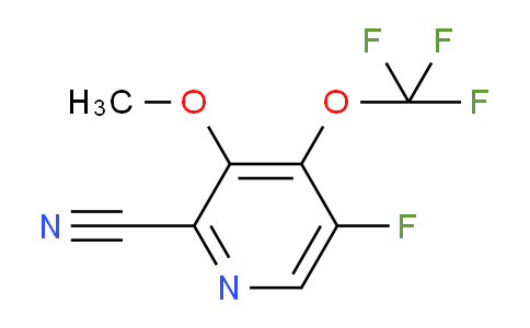 AM228240 | 1803701-55-4 | 2-Cyano-5-fluoro-3-methoxy-4-(trifluoromethoxy)pyridine