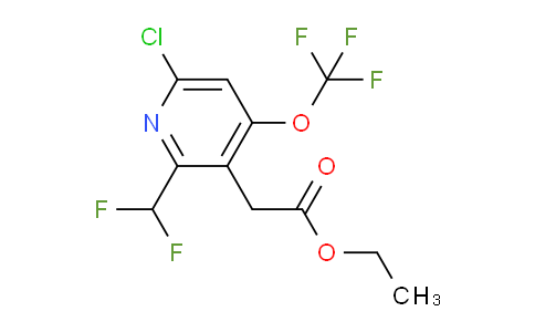 AM228248 | 1804641-37-9 | Ethyl 6-chloro-2-(difluoromethyl)-4-(trifluoromethoxy)pyridine-3-acetate