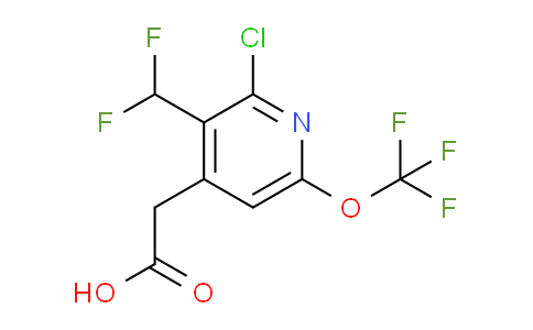 AM228253 | 1804711-58-7 | 2-Chloro-3-(difluoromethyl)-6-(trifluoromethoxy)pyridine-4-acetic acid