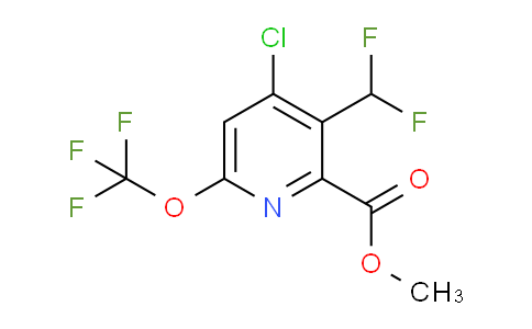 AM228255 | 1804662-40-5 | Methyl 4-chloro-3-(difluoromethyl)-6-(trifluoromethoxy)pyridine-2-carboxylate