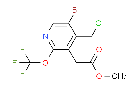 AM22826 | 1804545-26-3 | Methyl 5-bromo-4-(chloromethyl)-2-(trifluoromethoxy)pyridine-3-acetate