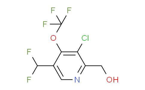 AM228262 | 1804326-07-5 | 3-Chloro-5-(difluoromethyl)-4-(trifluoromethoxy)pyridine-2-methanol