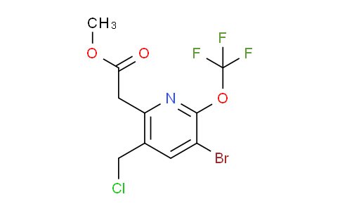 AM22827 | 1803614-82-5 | Methyl 3-bromo-5-(chloromethyl)-2-(trifluoromethoxy)pyridine-6-acetate