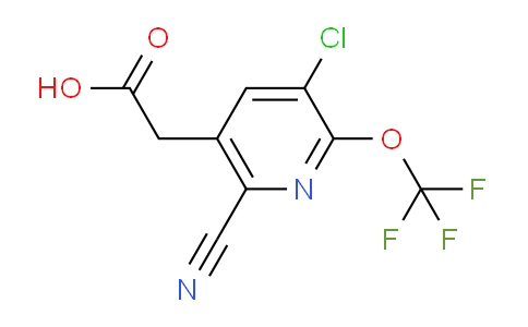AM228270 | 1804637-99-7 | 3-Chloro-6-cyano-2-(trifluoromethoxy)pyridine-5-acetic acid