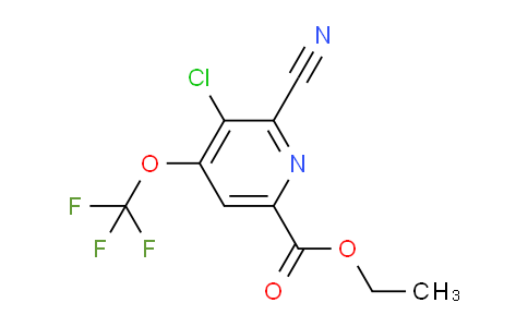 AM228273 | 1803910-13-5 | Ethyl 3-chloro-2-cyano-4-(trifluoromethoxy)pyridine-6-carboxylate