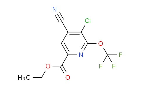 AM228274 | 1804636-78-9 | Ethyl 3-chloro-4-cyano-2-(trifluoromethoxy)pyridine-6-carboxylate